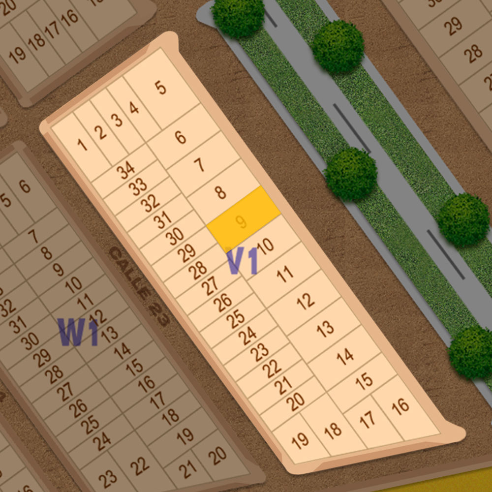 LOTE EN HUACHO SECTOR 3 - Mz V1 Lt 9 | ALAMEDA LOS LLANOS